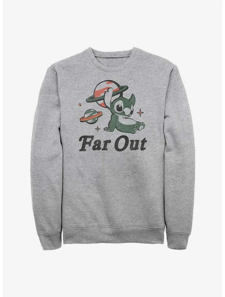 Wholesale 🛒 Disney Lilo & Stitch Far Out Stitch Crew Sweatshirt 🌟 3 Wholesale 🛒 Disney Lilo & Stitch Far Out Stitch Crew Sweatshirt 🌟