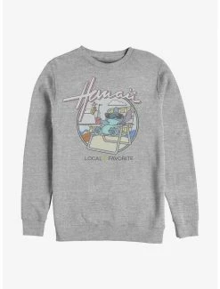 Coupon 🌟 Disney Lilo & Stitch Hawaii Local Favorite Crew Sweatshirt ❤️