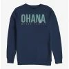 Budget 🧨 Disney Lilo & Stitch Ohana Bold Crew Sweatshirt 😍 -lilo and stitch shop 17274158 hi