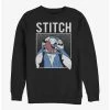 Outlet 💯 Disney Lilo & Stitch Savage Stitch Crew Sweatshirt 🌟 -lilo and stitch shop 17274167 hi
