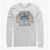 Cheap 😀 Disney Lilo & Stitch Follow Your Rainbow Long-Sleeve T-Shirt 😀 -lilo and stitch shop 17274330 hi