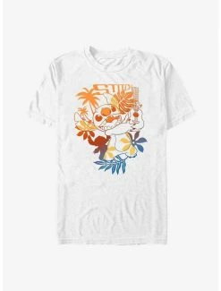 New 🔥 Disney Lilo & Stitch Aloha Stitch T-Shirt 💯