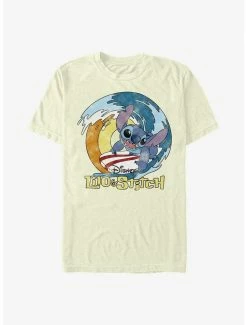 Buy 🧨 Disney Lilo & Stitch Catch A Wave T-Shirt 👏