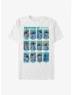 Best Pirce 🤩 Disney Lilo & Stitch Emotions Of Stitch T-Shirt ⌛ 15 Best Pirce 🤩 Disney Lilo & Stitch Emotions Of Stitch T-Shirt ⌛ -lilo and stitch shop 17274500 hi