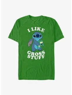 Outlet 👏 Disney Lilo & Stitch I Like Gross Stuff Stitch T-Shirt ❤️ -lilo and stitch shop 17274720 hi