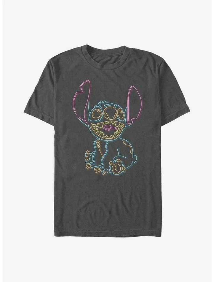 Best deal ๐ Disney Lilo & Stitch Neon Stitch T-Shirt โจ 3 Best deal ๐ Disney Lilo & Stitch Neon Stitch T-Shirt โจ