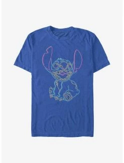 Wholesale 💯 Disney Lilo & Stitch Neon Stitch T-Shirt ✔️