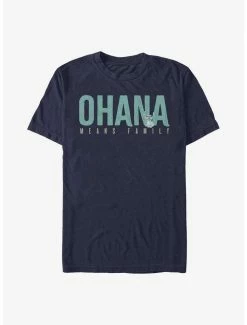 Wholesale ⭐ Disney Lilo & Stitch Ohana Bold T-Shirt ✨ -lilo and stitch shop 17274820 hi