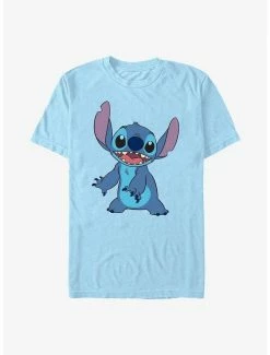 Promo 🔥 Disney Lilo & Stitch Smile Pose T-Shirt 😉 -lilo and stitch shop 17274900 hi