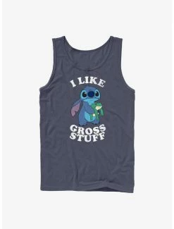 New 🎉 Disney Lilo & Stitch I Like Gross Stuff Stitch Tank 😀