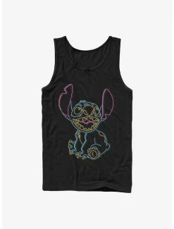 Discount 🎁 Disney Lilo & Stitch Neon Stitch Tank 🔔