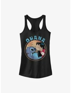 Best Sale ⭐ Disney Lilo & Stitch Ohana Frame 👧 Girls Tank 👍