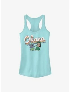 Best Sale ✔️ Disney Lilo & Stitch Rainbow Ohana 👧 Girls Tank 🔔