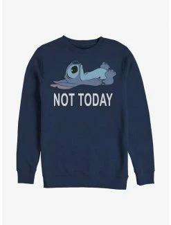 Buy 🧨 Disney Lilo & Stitch Not Today Crew Sweatshirt 👍