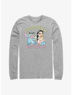 Promo 😀 Disney Lilo & Stitch Best Friends Long-Sleeve T-Shirt ❤️