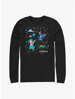 Promo 🎁 Disney Lilo & Stitch Constellation Long-Sleeve T-Shirt 🎁