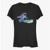 Top 10 ❤️ Disney Lilo & Stitch DJ Stitch 👧 Girls T-Shirt 🔥 -lilo and stitch shop 17279398 hi
