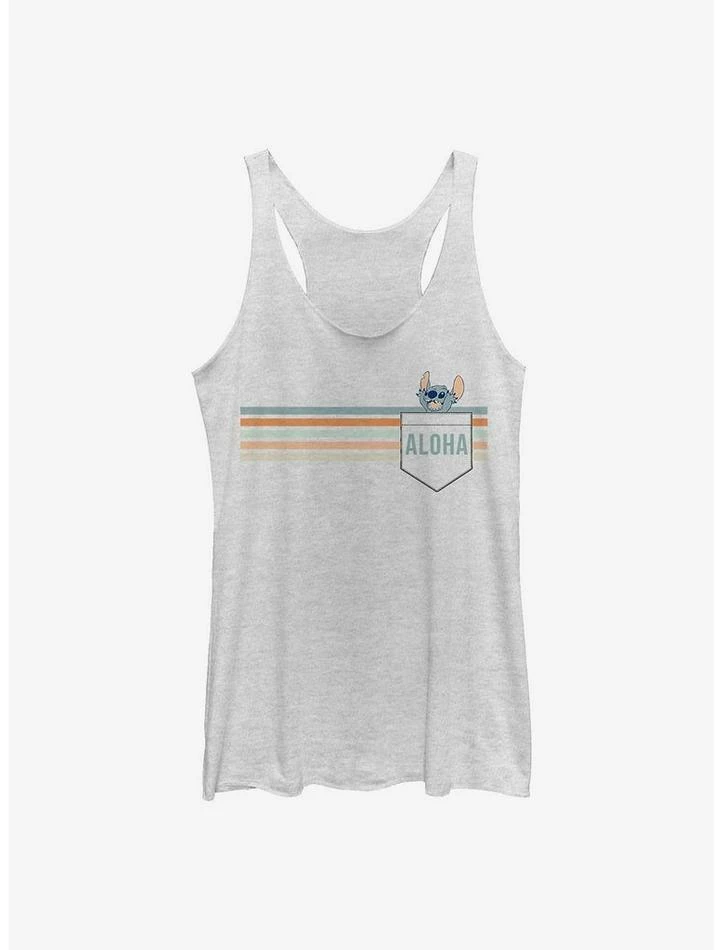 Promo ⭐ Disney Lilo & Stitch Aloha Badge 👧 Girls Tank 👍 3 Promo ⭐ Disney Lilo & Stitch Aloha Badge 👧 Girls Tank 👍
