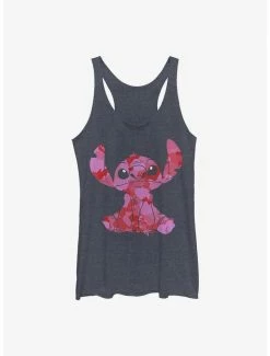 Outlet 😀 Disney Lilo & Stitch Heart Fill 👧 Girls Tank ❤️