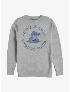 Wholesale 😉 Disney Lilo & Stitch No Idea Crew Sweatshirt 🔔