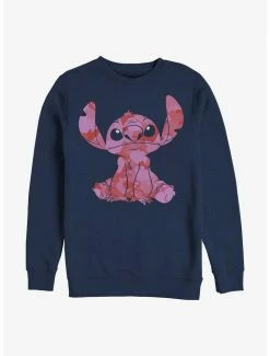 Flash Sale 😀 Disney Lilo & Stitch Heart Fill Crew Sweatshirt 🤩