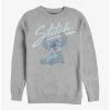 Discount 🌟 Disney Lilo & Stitch Wink Crew Sweatshirt ❤️ -lilo and stitch shop 17279639 hi