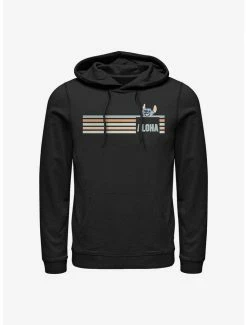 Outlet 💯 Disney Lilo & Stitch Aloha Badge Hoodie ⭐