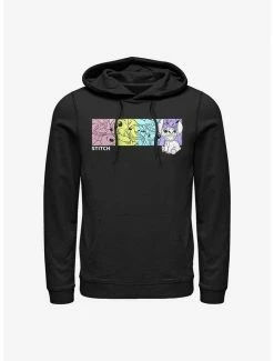 New 🥰 Disney Lilo & Stitch Colorful Stitches Hoodie 😉