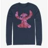Brand new 👍 Disney Lilo & Stitch Heart Fill Long-Sleeve T-Shirt 🎉