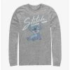 Hot Sale ⌛ Disney Lilo & Stitch Wink Long-Sleeve T-Shirt 🔥 -lilo and stitch shop 17279856 hi