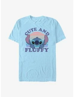 Outlet 💯 Disney Lilo & Stitch Cute And Fluffy T-Shirt 😀 -lilo and stitch shop 17279880 hi