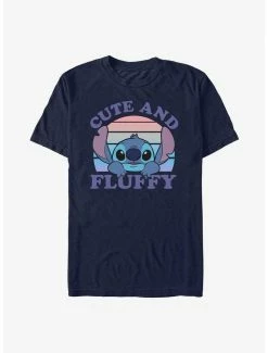 Outlet 💯 Disney Lilo & Stitch Cute And Fluffy T-Shirt 😀 -lilo and stitch shop 17279900 hi