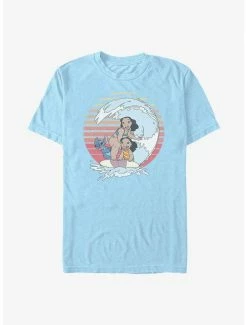 Hot Sale 👍 Disney Lilo & Stitch Family 🏄 Surfing T-Shirt 🔔
