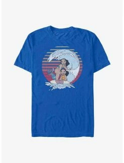Hot Sale 👍 Disney Lilo & Stitch Family 🏄 Surfing T-Shirt 🔔 -lilo and stitch shop 17280060 hi