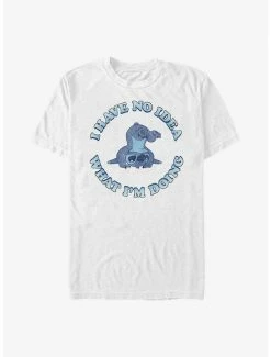 Cheapest 😉 Disney Lilo & Stitch No Idea T-Shirt ❤️ -lilo and stitch shop 17280130 hi