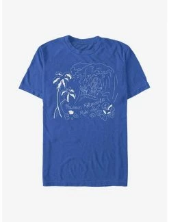 Hot Sale 💯 Disney Lilo & Stitch Hawaiian Rollercoaster Ride T-Shirt ⭐ -lilo and stitch shop 17280230 hi