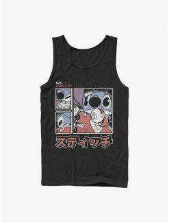 Buy 🔔 Disney Lilo & Stitch Japanese Text Tank 🎁