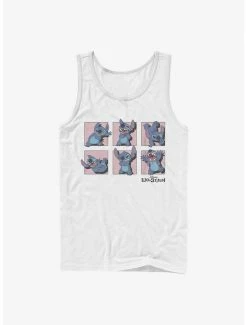 Best Pirce ✨ Disney Lilo & Stitch Poses Framed Tank 🔔