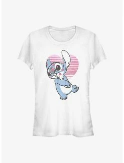 Promo 😍 Disney Lilo & Stitch Kissy Faced 👧 Girls T-Shirt ✨