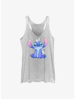 Outlet 😍 Disney Lilo & Stitch Cute Ducks 👧 Girls Tank 😀