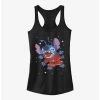 Brand new 🌟 Disney Lilo & Stitch Pixel 👧 Girls Tank 🎁 -lilo and stitch shop 17280592 hi