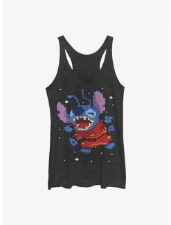 Best Sale 👏 Disney Lilo & Stitch Pixel 👧 Girls Tank 🌟