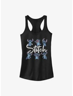 Deals 🎁 Disney Lilo & Stitch Poses 👧 Girls Tank ❤️