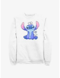 Deals ✨ Disney Lilo & Stitch Cute Ducks Crew Sweatshirt 🔔