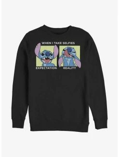 Budget ✨ Disney Lilo & Stitch Selfie Crew Sweatshirt 🔔