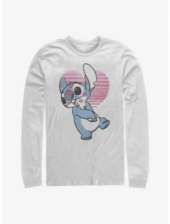 Top 10 ❤️ Disney Lilo & Stitch Kissy Faced Long-Sleeve T-Shirt 🛒