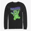 Promo 🤩 Disney Lilo & Stitch Mwahaha Long-Sleeve T-Shirt 🔔