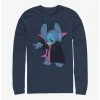 Best Sale ✨ Disney Lilo & Stitch Vampire Stitch Long-Sleeve T-Shirt 🧨
