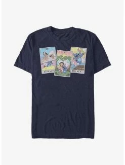 Hot Sale 🌟 Disney Lilo & Stitch Tarot Cards T-Shirt 🛒 -lilo and stitch shop 17281392 hi