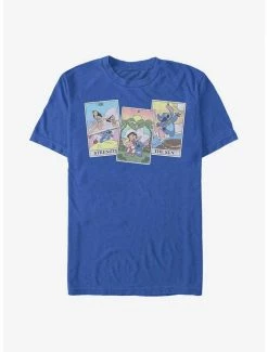 Hot Sale 🌟 Disney Lilo & Stitch Tarot Cards T-Shirt 🛒 -lilo and stitch shop 17281402 hi 1